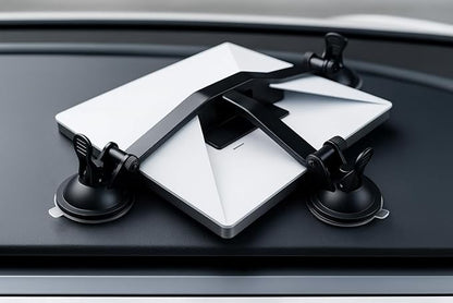 Starlink Mini Suction Cup Mount: The Only 3-Arm Design for Unshakeable Stability & Effortless Access! (Black)
