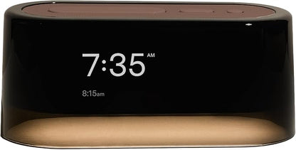 Loftie Alarm Clock with Sound Machine – Smart Alarm Clock w/Light, White Noise, Bluetooth Speaker, Night Light, 100+ Sounds, Blackout Mode, No WiFi Mode, Optional Subscription, Coffee