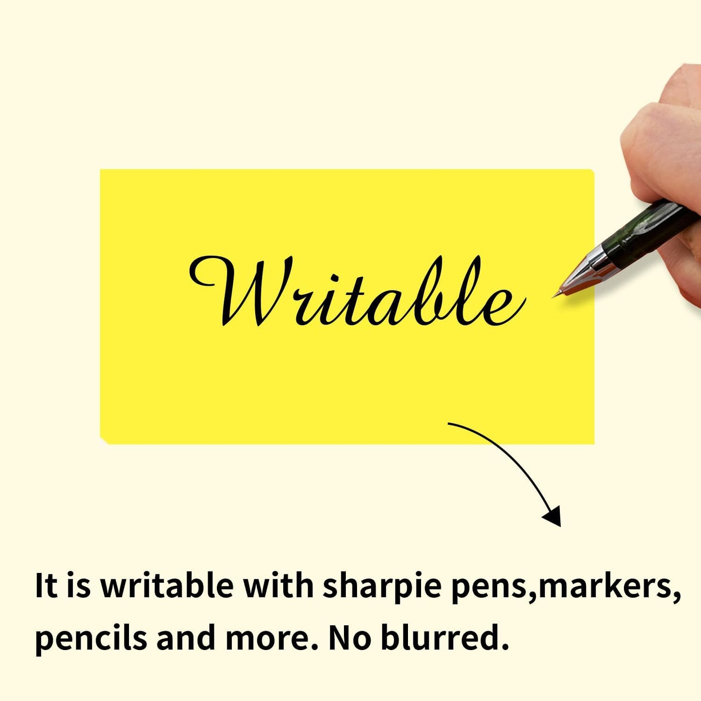 STARLIBOO Colored Labels Stickers 3 x 2 Inch, Rectangle Moving Labels Stickers, 250Pcs Garage Sale Price Stickers, Adhesive Moving Labels for Boxes (Yellow)