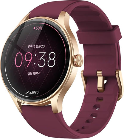 Smart Watches for Women/Men, 1.27" HD Smartwatch Fitness Tracker with Bluetooth Calls (Make/Answer), Heart Rate/SpO2/Sleep Monitor, 12 Days Battery, IP68 Waterproof - Purple