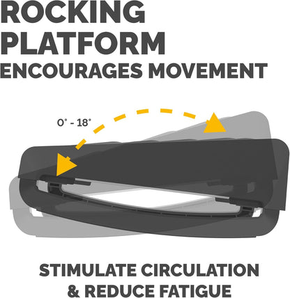 Fellowes Breyta Ergonomic Adjustable Foot Rest Black