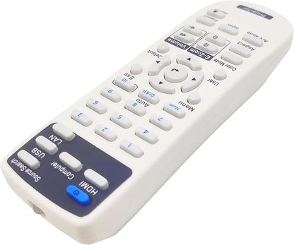 2198635 Projector Remote Control for Epson BrightLink EB-735Fi, Home Cinema 1080, PowerLite 992F/ E20/ EB-720/ EB-725W/ EB-L200SW/ EB-L520U/ EB-L630U/ EB-L730U/ X49