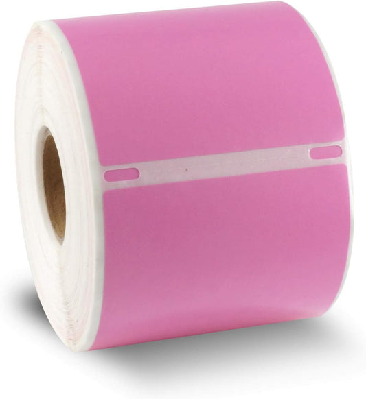 BETCKEY - Compatible DYMO 30256 (2-5/16" x 4") Replacement Shipping Labels - Compatible with Rollo, DYMO Labelwriter 450, 4XL & Zebra Desktop Printers[300 Labels, Pink]