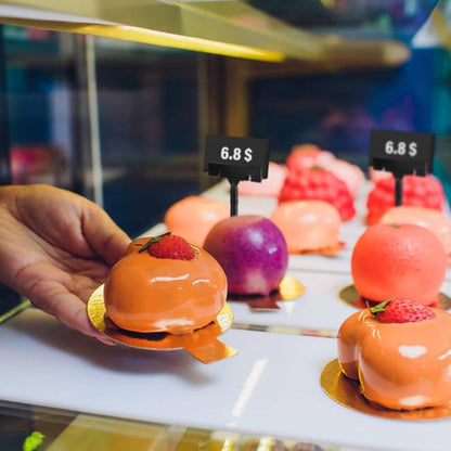 10 Pcs Big Black Adjustable Sign Clips for Display, Plastic Sign Holder Clips for Retail, Swivel Price Signs Clip, Rotatable Price Shelf Clips for Store Clothing Rack Merchandise Shelf Basket