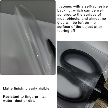 60 Pack Self Adhesive Pockets, Bin Labels for Storage Bins Clear Label Holder Index Card Pockets Card Holder for Organizing and Protecting (3.5 x 3.5 inches)