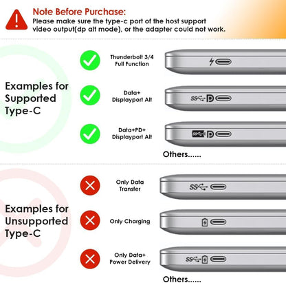 WAVLINK USB C Docking Station for MacBook Dell XPS 13/15, Lenovo Yoga, HP Laptops, USB C to Dual HDMI Monitors for Windows, USB Hub Adapter with Dual HDMI, Displayport, VGA, 3 USB 2.0 Ports, Blue