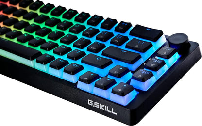 G.SKILL KM250 RGB 65% (67-Key) Mechanical Keyboard, PBT Dual Injection Keycap (Black)
