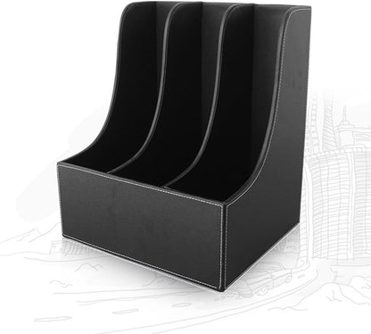 KINGFOM Desk Organizer Set 9 PCS Office Supplies Set File Holder Cabinet, Desk Organizer Drawer,Tissue Box Cover,Organizer Box,Mouse Pad,Desk Pad, Notepaper Holder, Crystal Holder and Coasters Set