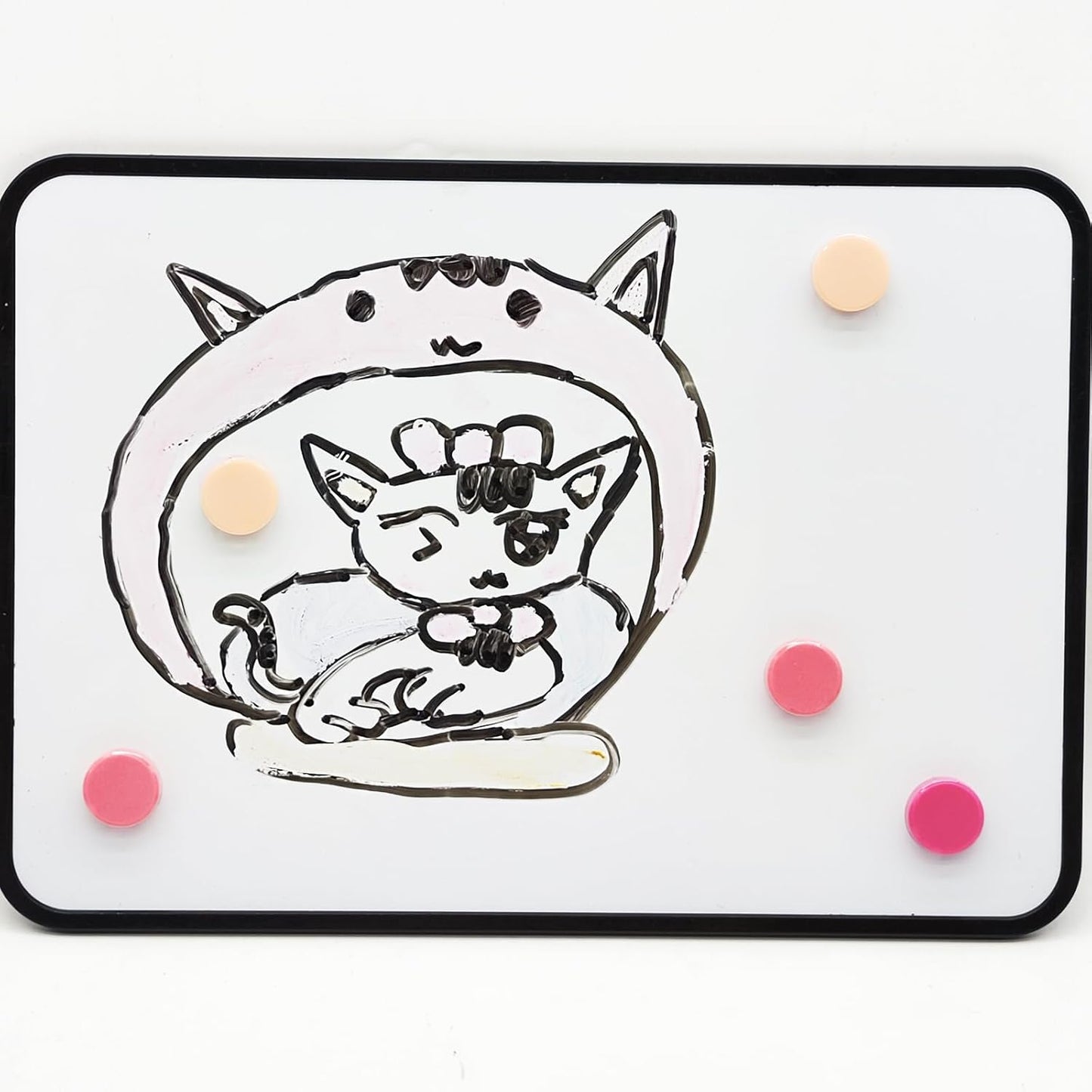 ZDZBLX Fridge Magnets 30 PCS, Strong Refrigerator Magnets for Whiteboard, Heavy Duty Small Round Magnets, Mini Decorative Cute Magnet for Fridge, Locker, Map, Kitchen, School, Office, Classroom (Pink)