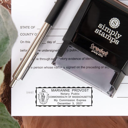 Florida Rectangular Notary Stamp | Official State Notary Stamp | Official Seals | Meets State Specifications (Florida, Rectangular Stamp)