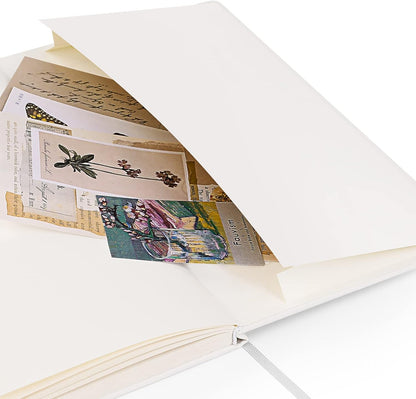 Huhuhero Notebooks Journal, Ruled Notebook, Premium Thick Paper Lined Journal, Black Hardcover Notebook for Office Home School Business Writing Note Taking Journaling, 5"×8.25" (12, Black)