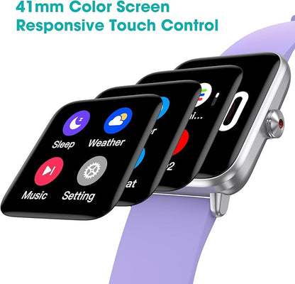 Pedometer Watch Senior Friendly No App/Phone Required, Waterproof Fitness Tracker Watch with Step Counter Calories/Sleep Tracker for Walking Running for Men Women