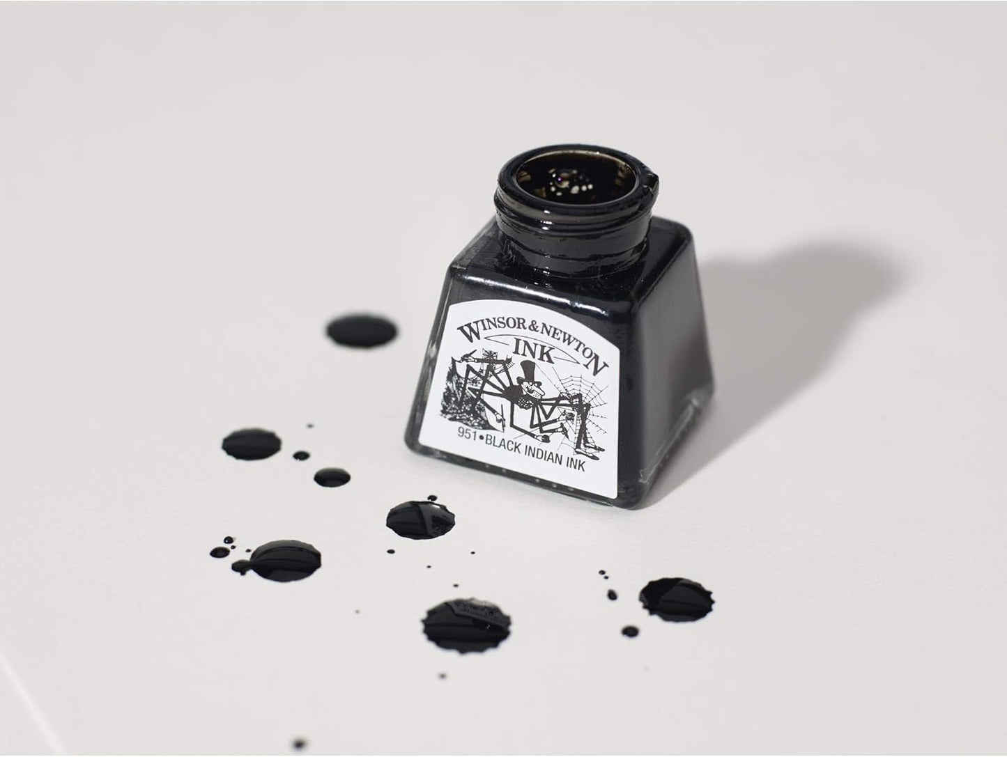 Winsor & Newton Drawing Ink, 14ml Bottle, Burnt Sienna