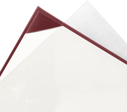 40 PCS Smooth Diploma Certificate Cover 8 1/2" x 11" Maroon