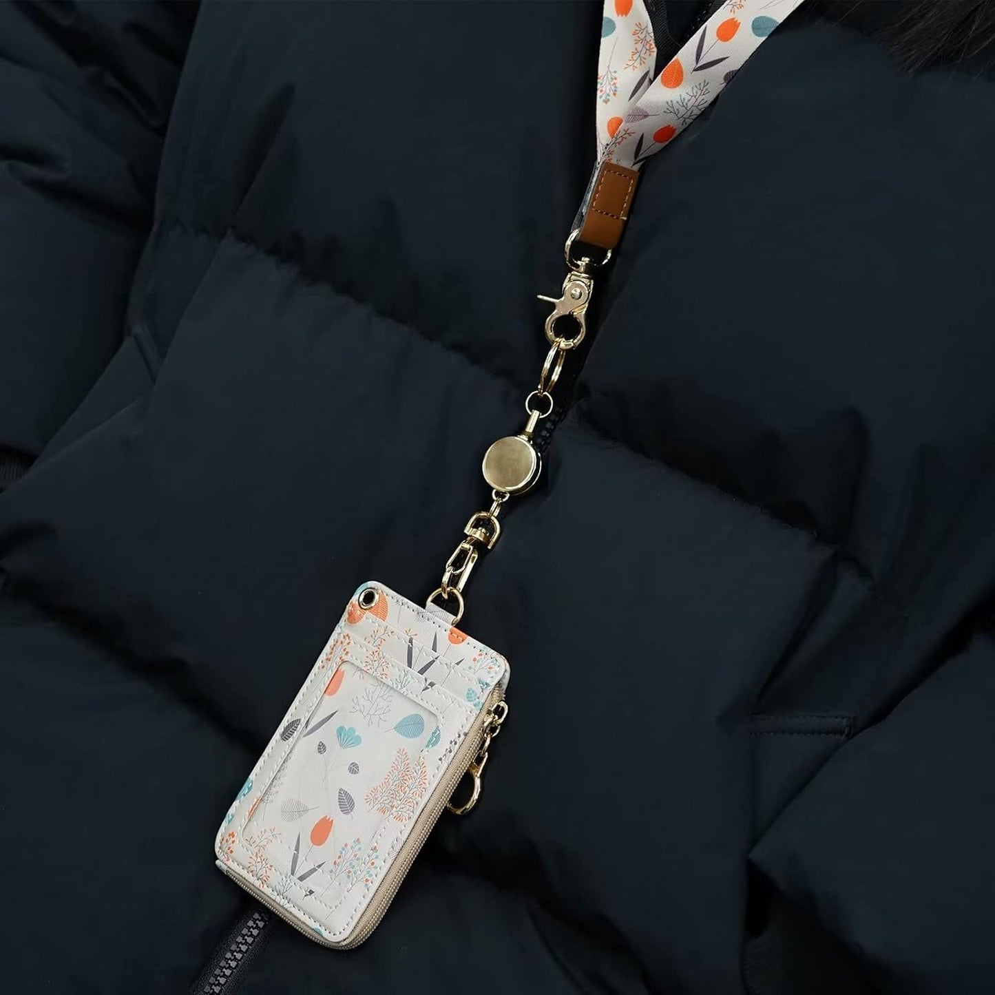 bolimoss 3 Pack Silver Badge Reel Retractable Metal ID Badge Holder with Belt Clip Key Ring for Name Card Keychain for Nurse,Volunteer,Teacher,Student (Silver)