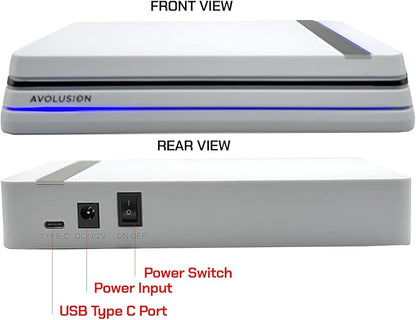 Avolusion PRO-X Series USB 3.0 External Hard Drive for WindowsOS Desktop PC/Laptop (White) - 2 Year Warranty (20TB) (Renewed)