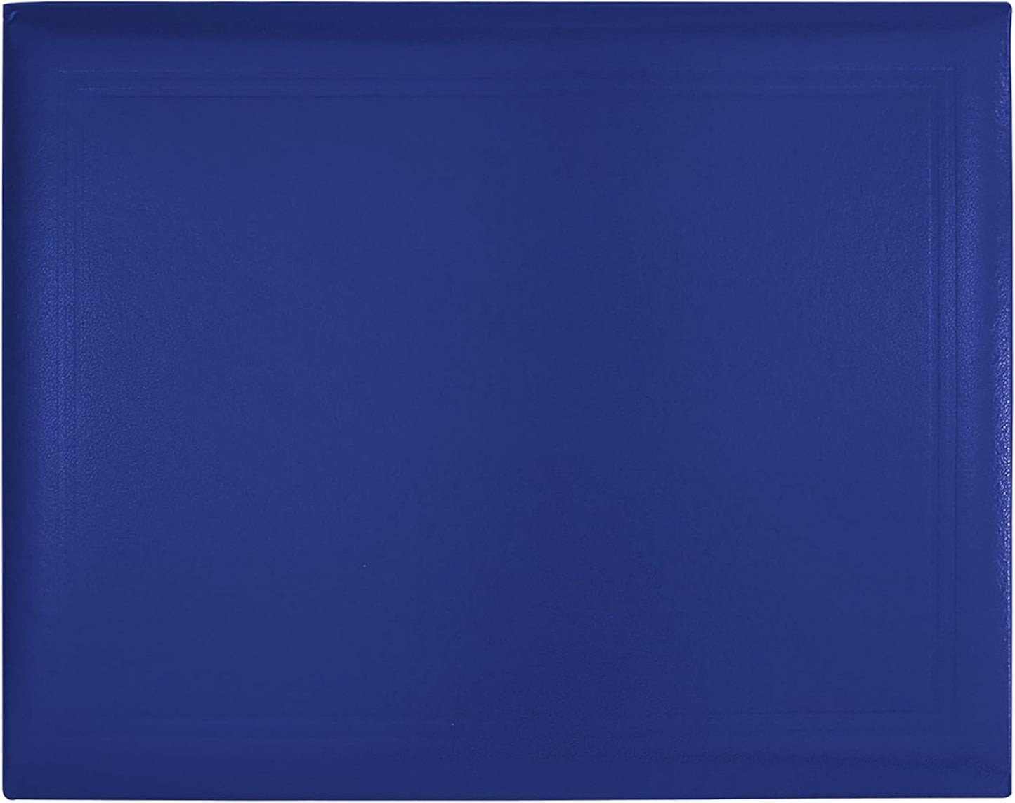 GraduationMall 8.5"x11" Smooth Padded Diploma Cover Certificate Holder Royal,12-Packs