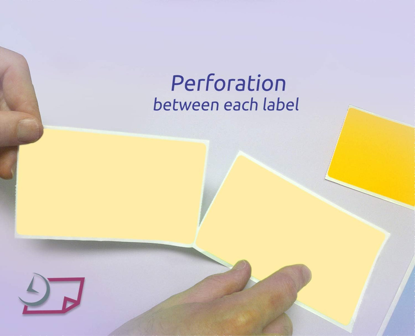 NextDayLabels 500 Rectangle Stickers (3" x 5") - Color Coding Labels Roll - Moving Labels for Boxes, Colored Inventory Stickers for Packing, Organizing, and Storage (Natural)