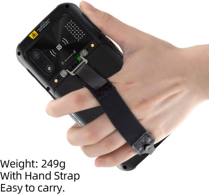 Android 11 with 5.5 inch Screen Barcode Scanner Handheld Mobile Terminal with Honeywell Scanner 1D 2D Barcode Data Capture, for Delivery Shipping Warehouse Retails Inventories System