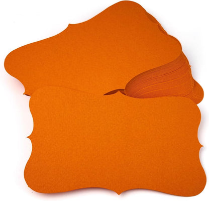 PPAPPAPPIYO 3x5 index card/Set of 72 Blank index cards 180gsm (Orange)