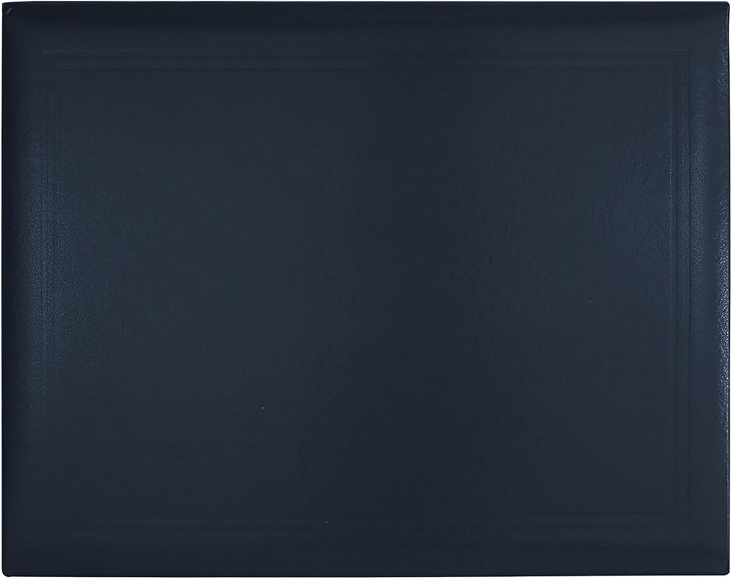 GraduationMall 8.5"x11" Smooth Padded Diploma Cover Certificate Holder Darkblue,12-Packs