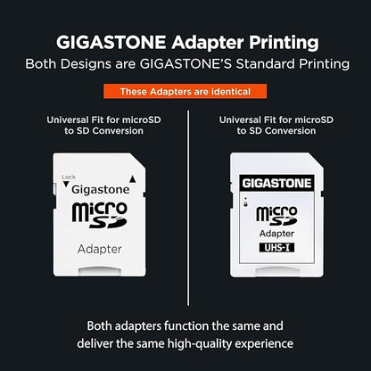 【for Switch 1 Only】 GIGASTONE 256GB Micro SD Card, Gaming Plus, MicroSDXC Memory Card for Nintendo-Switch 1, Steam Deck, 4K Video Recording, UHS-I A1 U3 V30 C10, up to 100MB/s, with Adapter