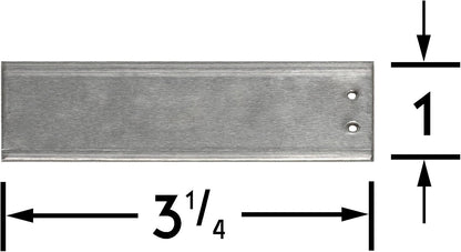 Double Sided Write On Metal Labels for Outdoor, Gardening, and High Durability Applications; Garden Marker; Plant Marker; Aluminum Plant Tags with 6 Inch Wires (Pack of 50)