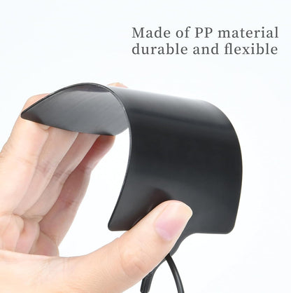 100 Black Plastic Tags Shipping Tags Water Proof Tags for Labeling Shipping Labels Security Seals Writable Marker Ties Hanging Tags Storage Tag with One Marker Pen