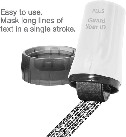 Guard Your ID Advanced Security Roller 2.0 for Identity Theft Prevention Stamping White