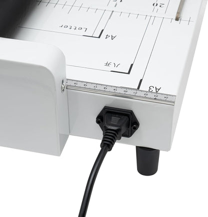 A3 Booklet Maker, 2-in-1 Binding and Folding Machine, 200-300Books/h Manual Paper Folder & Stitcher, 5.83 * 8.27 in-11.69 * 16.54 in