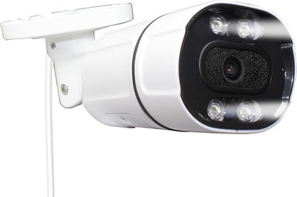 Sinis 5mp Security IP Camera, Human & Motion Detection,100Ft Dual Light Night Vision, Wired Only Work with NVR, IP67, 2.8mm Lens, Build in Mic, Surveillance Outdoor Indoor PoE Bullet Camera