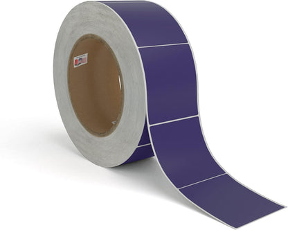Kenco Color Coding 3 X 5 Rectangle Labels, Inventory Control Stickers 500 Labels Per Roll, Made in The USA (Dark Blue)