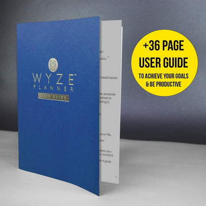 Undated Daily Planner – 3-Month A5 Productivity Organizer with Full Page Per Day, Hourly Schedule, Goal Setting, Habit Tracker, Weekly & Monthly Pages – Hardcover Time Management Notebook (Blue)