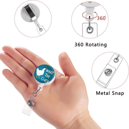 15 Pack id Badge Holder for Women Nurse Badge reels Retractable for Nurses id Badge Holders Retractable Badge Holders with Clip.Brain Badge Reel,Uterus Badge Reel,Cardiac Badge Reel