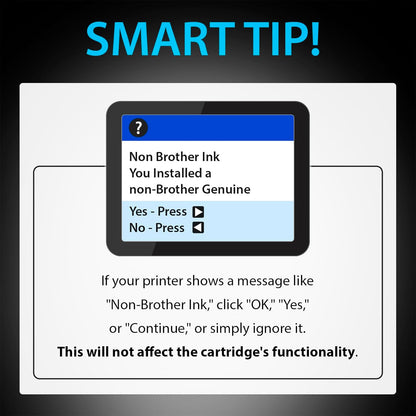 Smart Ink Compatible Ink Cartridges Replacement for Brother LC406 XL LC406XL for Brother Printer MFC-J4335DW MFC-J4535DW MFC-J5855DW MFC-J6555DW MFC-J4345DW XL (4 Pack, Black, Cyan, Magenta, Yellow)