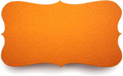 PPAPPAPPIYO color index cards (100) Paper 3.5inx2in-Blank (Orange)
