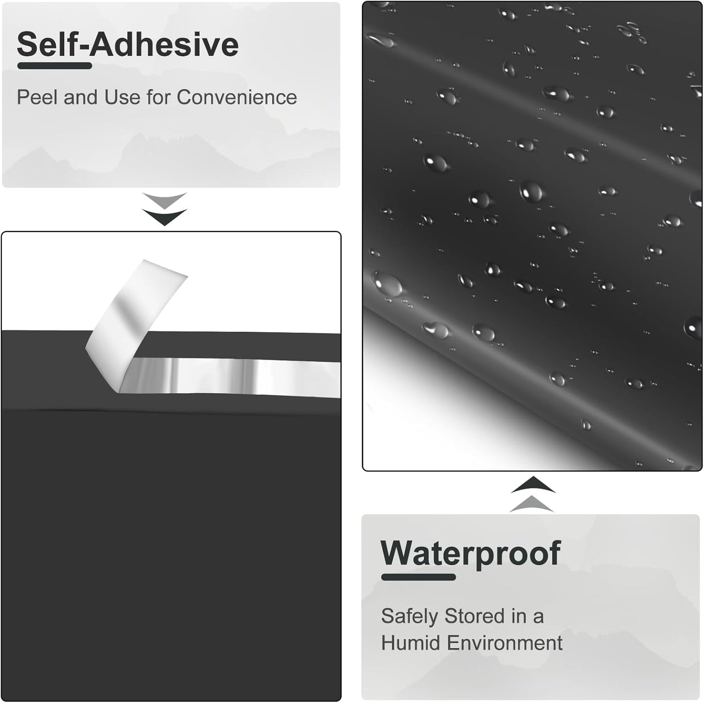 Poly Mailers 14.5x19, Large Poly Mailers 100 Pack, Shipping Mailers with Self Seal Adhesive, Waterproof and Tear-Proof Mailers Poly Bags for Small Business (Black）