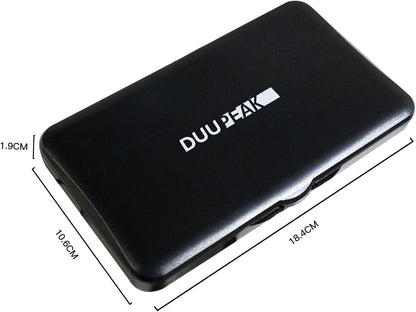 Large Ink Pad for Stamps, 6.14"×3.38" Stamp Pad, Ink Pad for Office, Notarization, and Rubber Stamps (Black