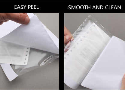 Shipping Labels Sleeves, Packing Slip Envelope Pouches 7.5" x 5.5" Packing List Mailing Envelopes with Clear Self-Adhesive (200 Pack)