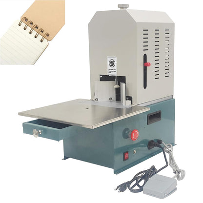 Eelectric Corner Rounder Cutter Machine, 180W Heavy Duty Paper Punch Cutter with R3 R4 R5 R6 R8 R9 R10 Seven Blades, Metal Corner Rounder Punch for Office Business Cardstock Plastic PVC