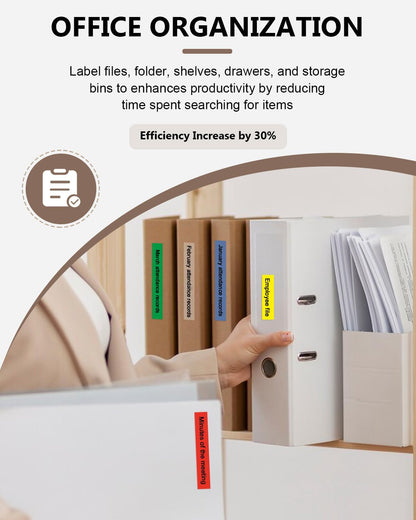 6-Pack Tze 12mm 0.47" Laminated Multi-Color Tz Tape Compatible with Brother P Touch Colored Label Tape Tze 131 231 431 531 631 731 Work for PTouch PT-H110 PT-D210 D220 D400 1290 Label Makers
