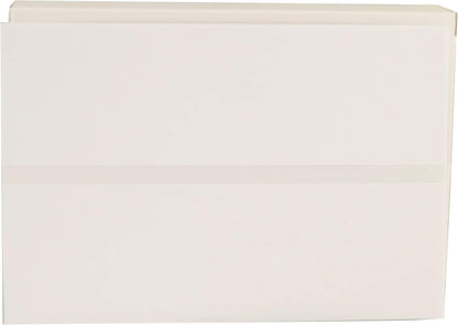 Bright White Box of 300 Double Postage Meter Tapes 5 1/4 x 3 1/2 Compatible Replacement for PB 612-0, 612-7, 612-9 & 620-9 Postage Meter Tape 05204 Two Labels Per Sheet