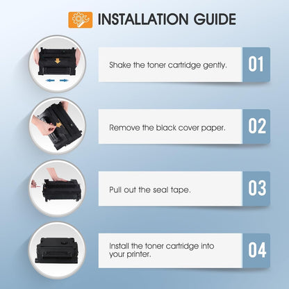 CE390A 90A Black Toner Cartridge 2 Pack Compatible Replacement for HP 90A CE390A 90X CE390X for HP Laserjet Enterprise 600 M601 M602 M603 M4555 MFP M602x M602n M603dn Printer Ink