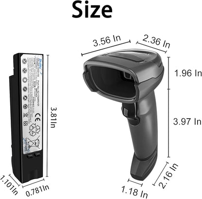 5-Pack 82-176890-01 for Zebra DS8178 Scanner Battery:DS8100 DS8178 DS8170 Series Barcode Scanner,2500mAh,Li-ion, Replacement Battery.