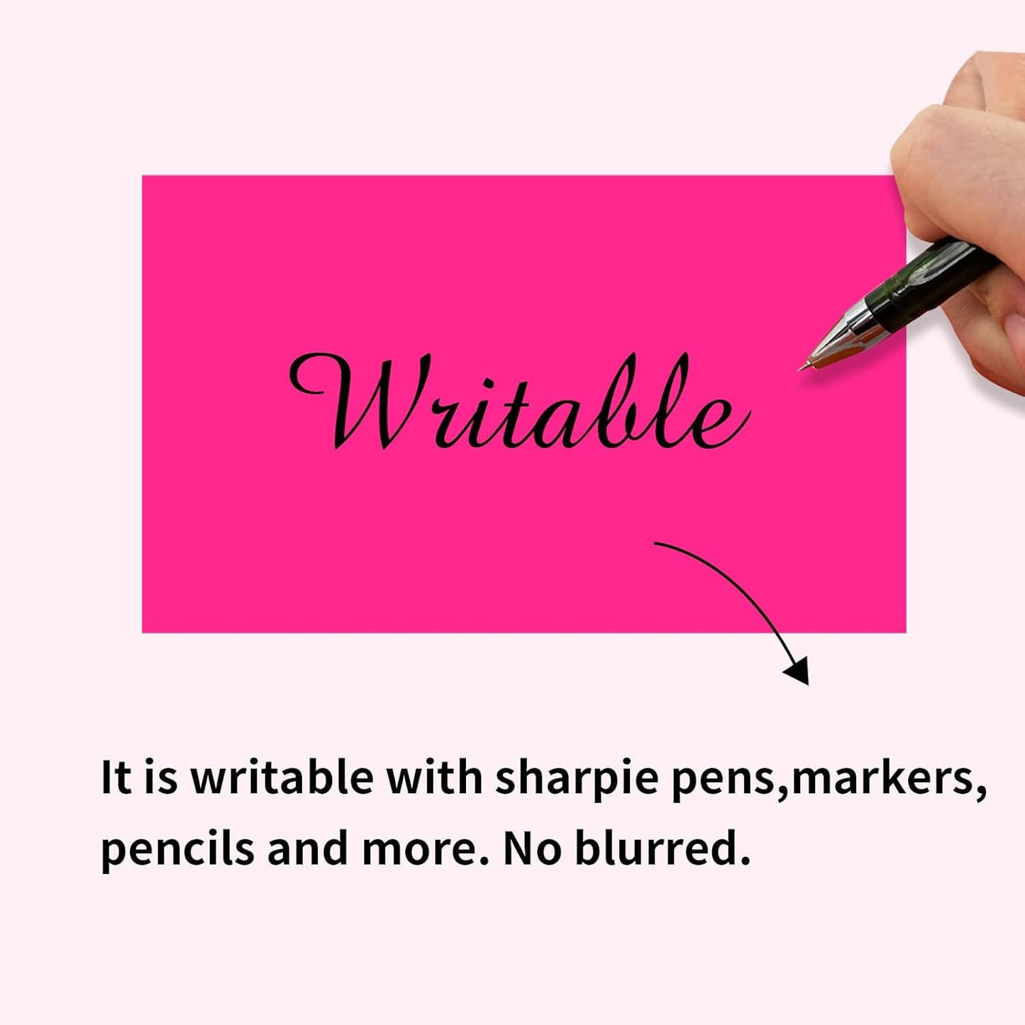 STARLIBOO Neon Colored Labels Stickers 3 x 2 Inch, Rectangle Moving Labels Stickers, 250Pcs Garage Sale Price Stickers, Adhesive Moving Labels for Boxes- Fluorescent Pink