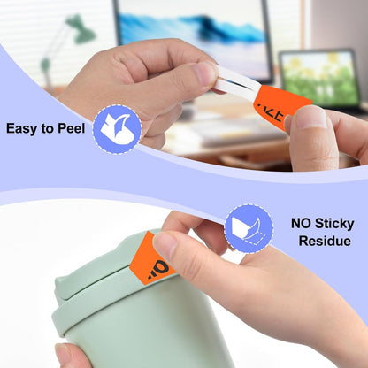 2 Pack Compatible for Brother Ptouch TZe-B31 TZ-B31 Laminated Label Maker Tape 12mm 0.47 Black on Fluorescent Orange Tape for PT-D200 PT-D210 PTH100 PT-D400