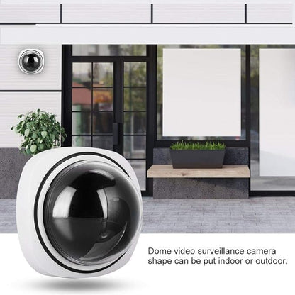 Dioche High Simulation Dome Camera Home Security Hemispherical Fake Camera Indoor Outdoor Surveillance Dummy Camera
