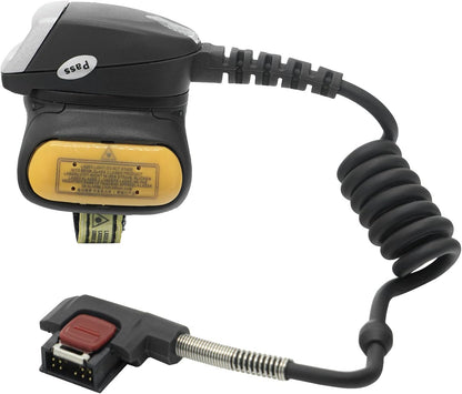 RS419 Ring Scanner for Symbol Zebra WT41N0 WT4090, RS419-HP2000FSR Wearable Ring Barcode Scanner Reader,1D Laser,Cable to ARM Mounted Unit