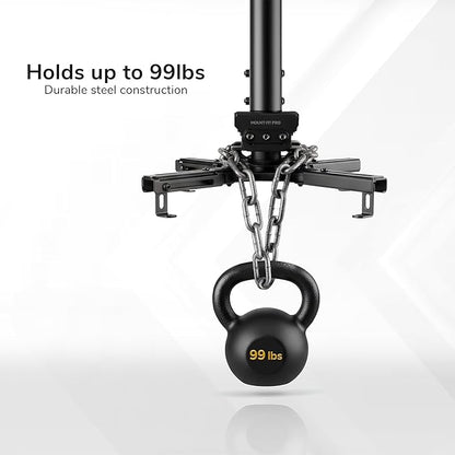 Mount-It! PRO Projector Ceiling Mount, 23.8-35.6" Extension, Heavy-Duty Commercial Grade Ceiling Projector Bracket, 77 Lbs Weight Capacity
