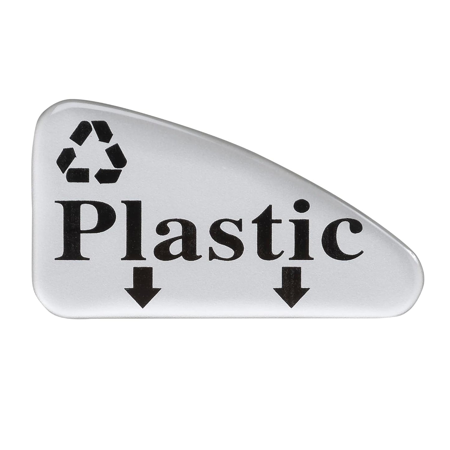 Safco Trash Can Recycling Bin Combo, 30 Gallon Indoor Kitchen Use, Stainless Steel Contemporary, Silver